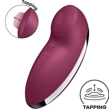 Tap Climax 2 - Stimolatore in Silicone con 22 Programmi di Vibrazione e Tapping